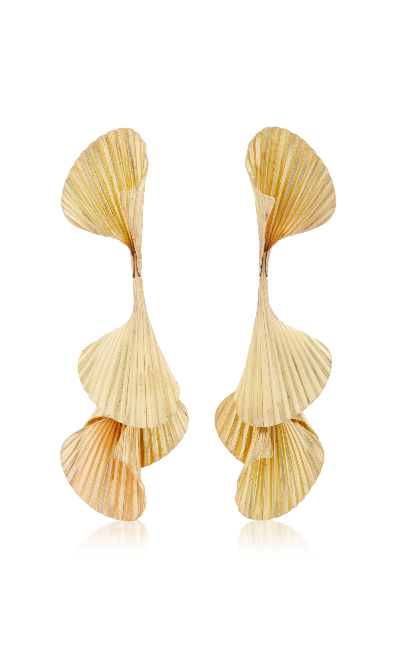 Cascada Brass Earrings | Moda Operandi (Global)