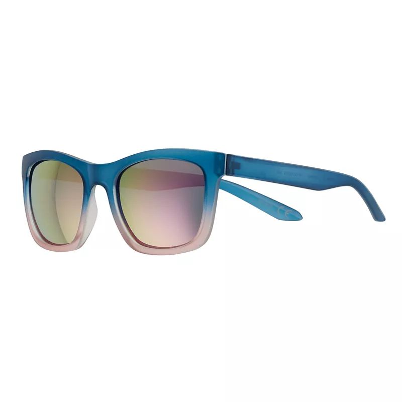 Women's Tek Gear® 53mm Ladyway Ombre Rectangular Mirrored Sunglasses | Kohl's