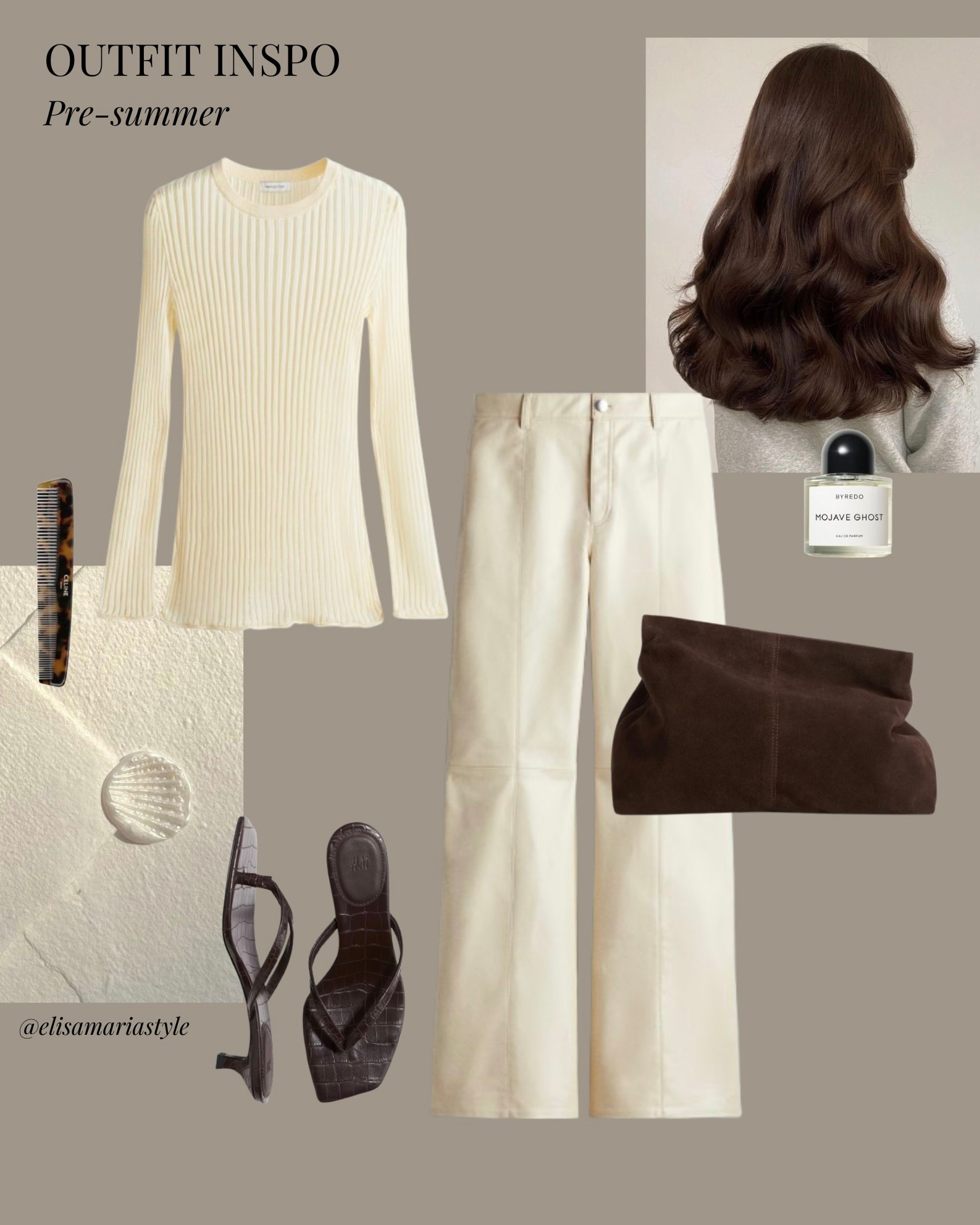 Butter yellow and chocolate brown outfit idea for spring and summer 🧈🤎

#LTKspring #LTKAprilSpotlight