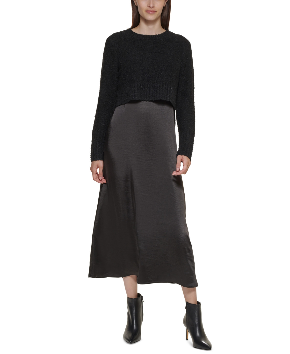 Calvin Klein Sweater & Slip Dress | Macys (US)