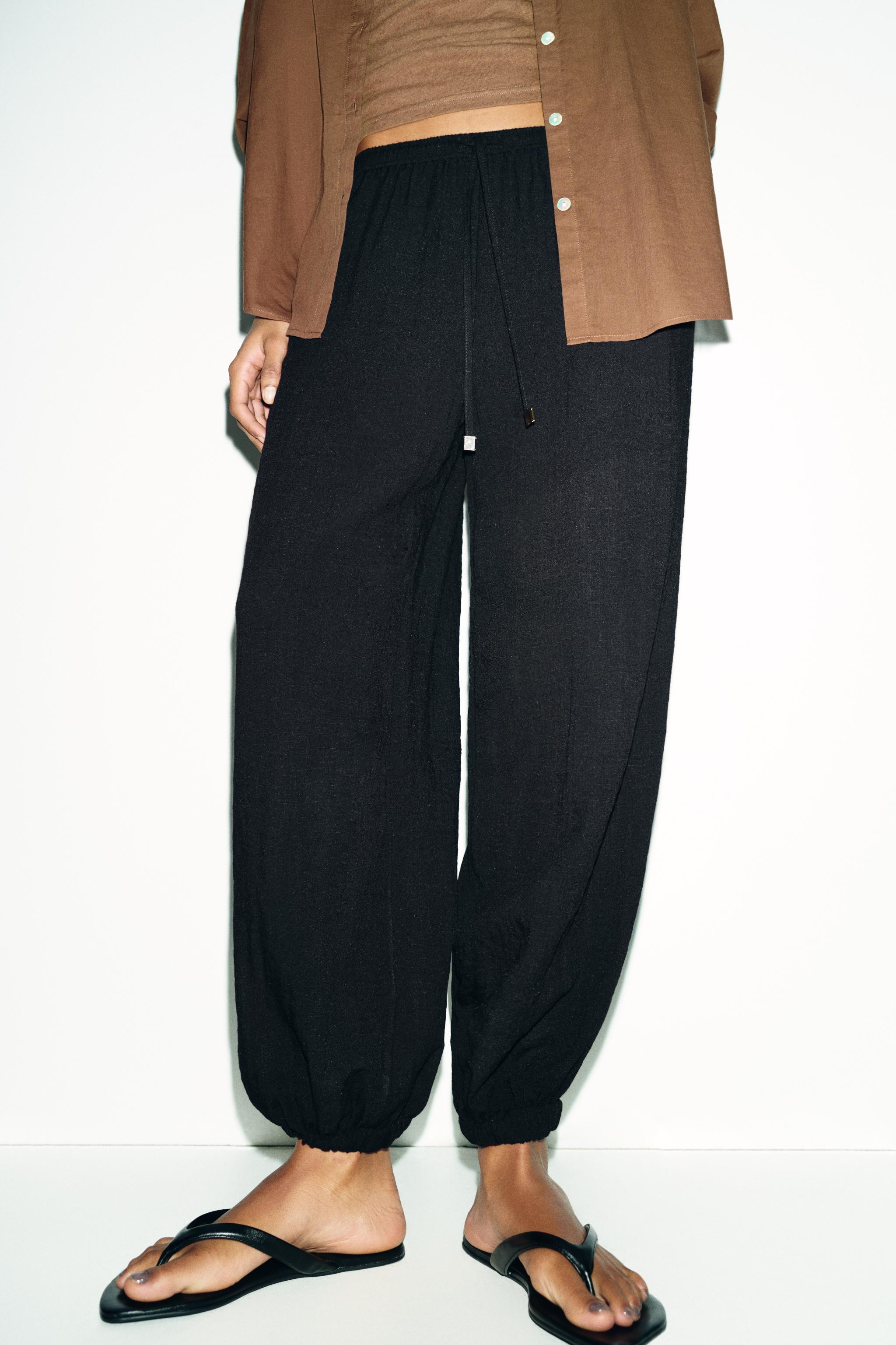 ELASTIC WAISTBAND PANTS | Zara US