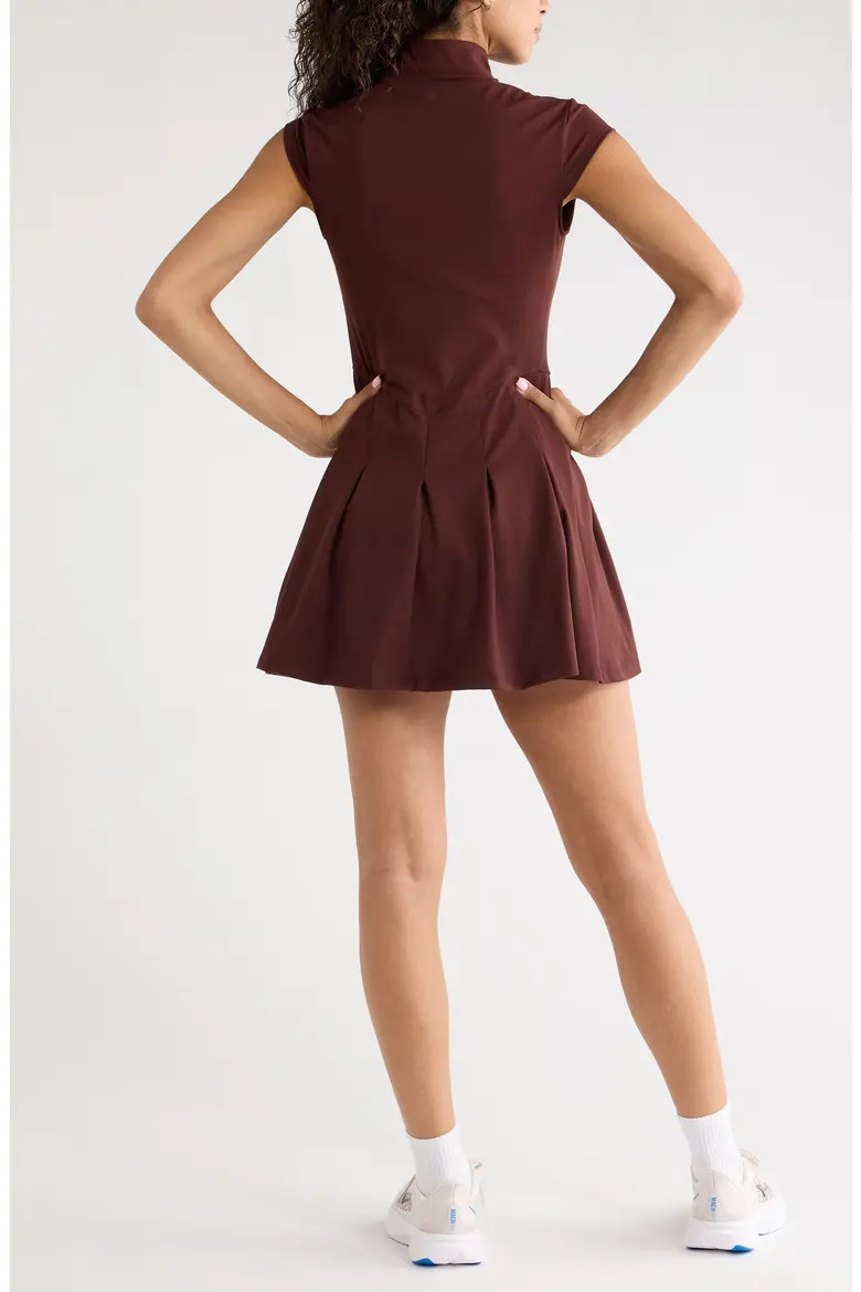 Momentum Half Zip Active Minidress (Women) | Nordstrom | Nordstrom