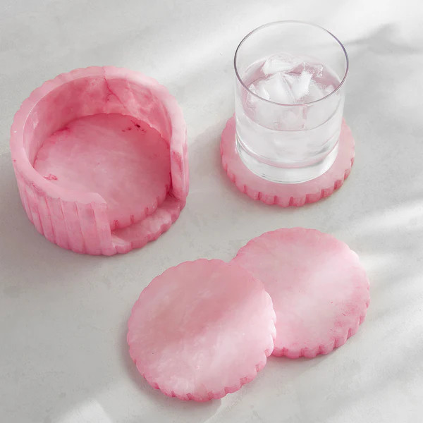 Shopbop Wavy Coasters, Set of 4 | Kassatex