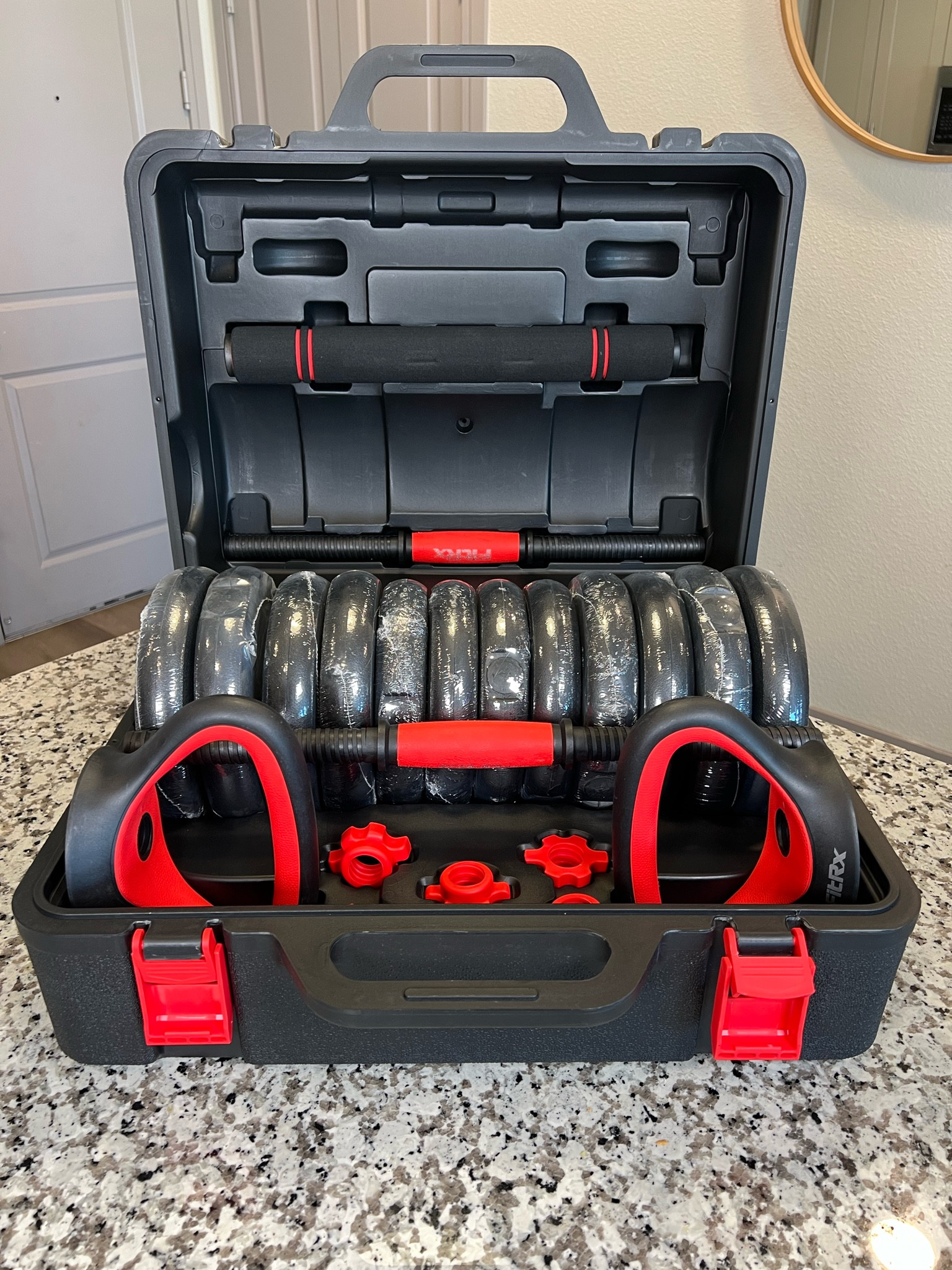 New affordable at home weight set💪🏾 up to 60 lbs! 

#LTKfitness #LTKActive #LTKhome