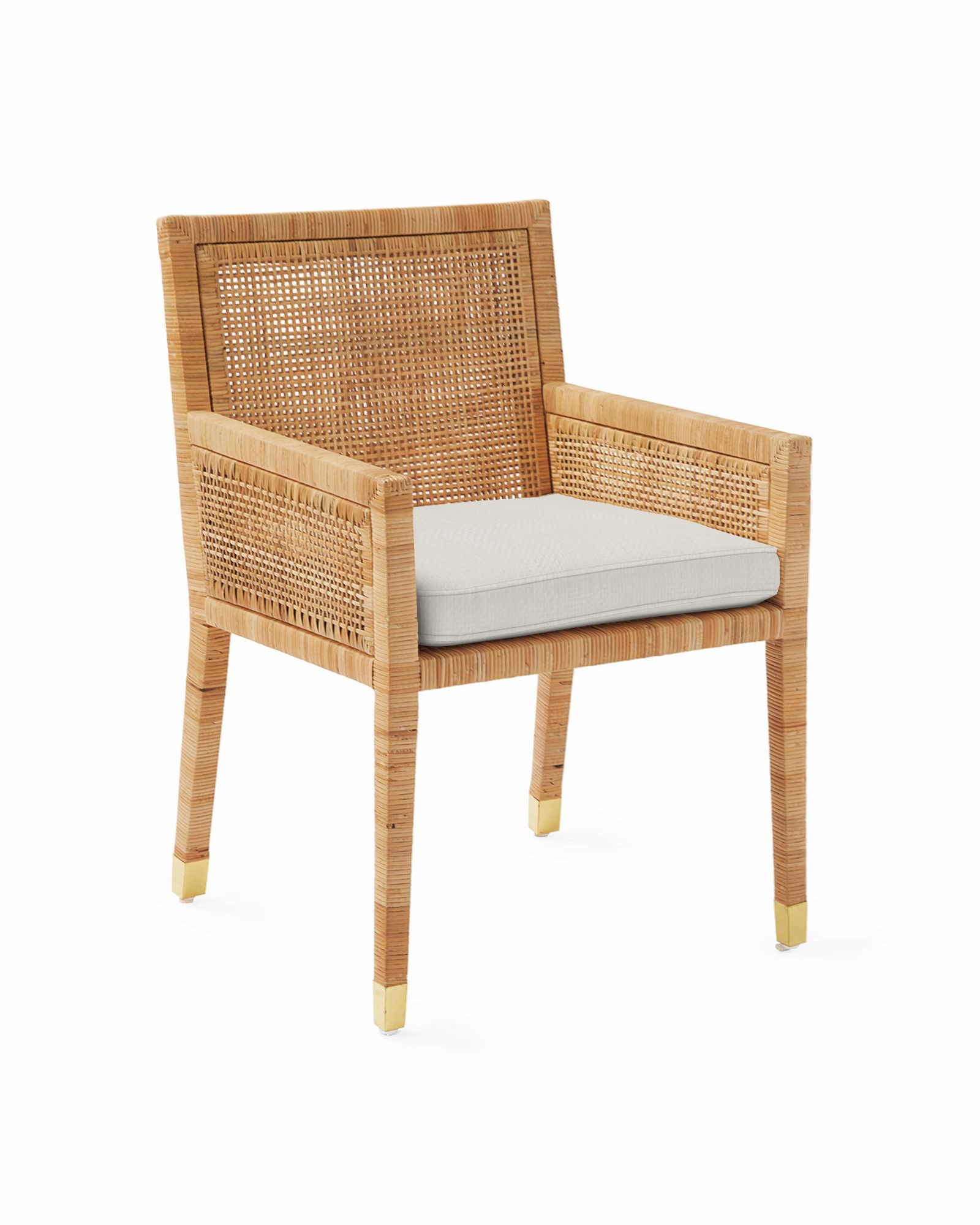 Balboa Rattan Armchair - Natural | Serena and Lily