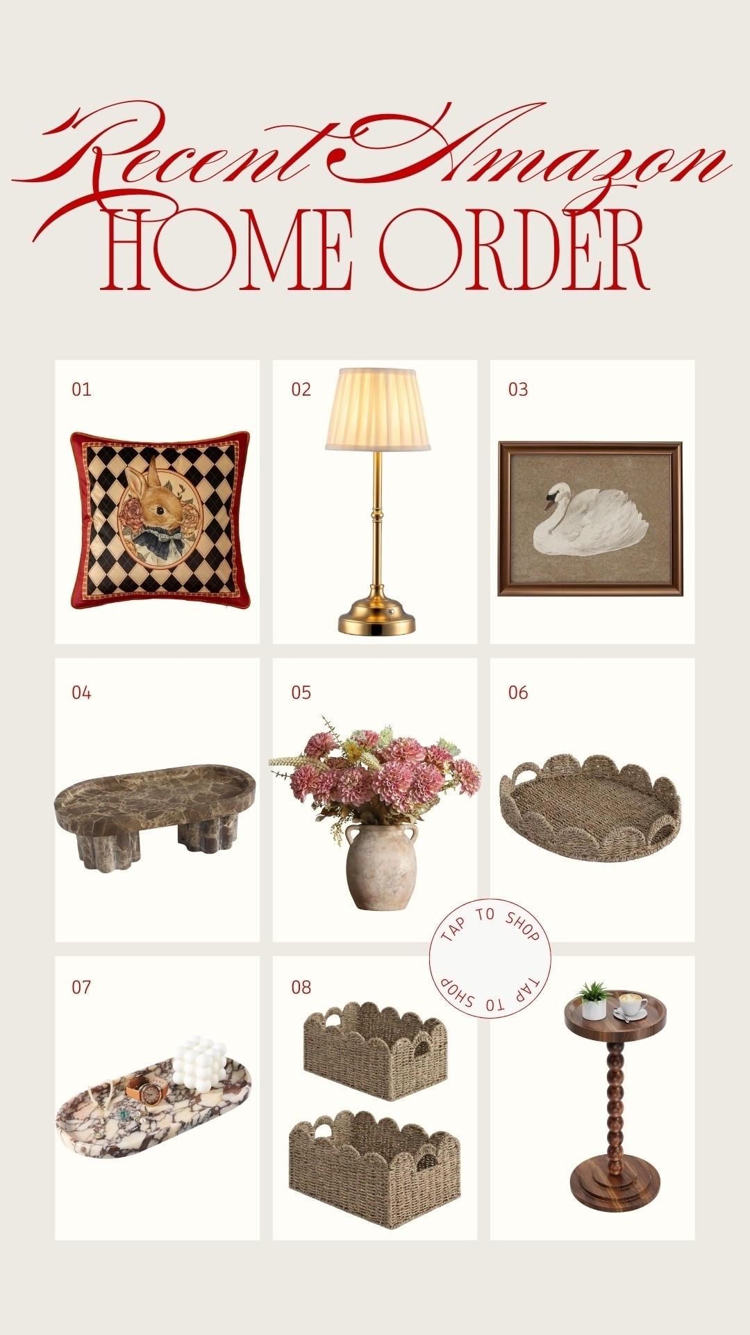 Everything I’ve purchased recently for a mini home refresh! 

#LTKHome #LTKFindsUnder50 #LTKSaleAlert