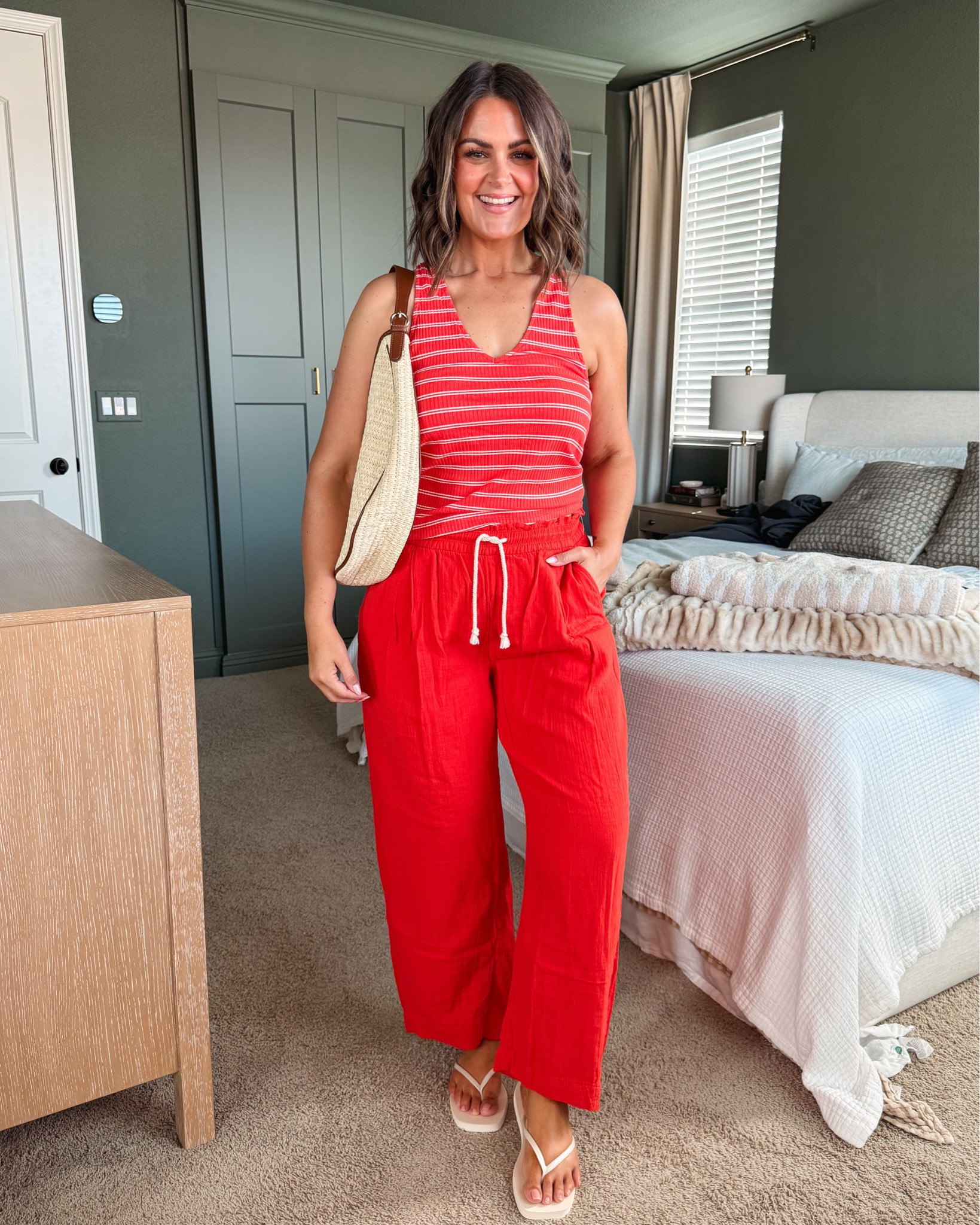 All 50% off 👏🏻👏🏻
Large in all
Jean, 12 regular
Jean shorts, 14 (sized up 1)
Sandals, true size 10
Links the bags too - both on sale!

Size 12, midsize, old navy sale finds, Memorial Day outfits, summer outfit, 4th of July outfits

#LTKSaleAlert #LTKMidsize #LTKSeasonal