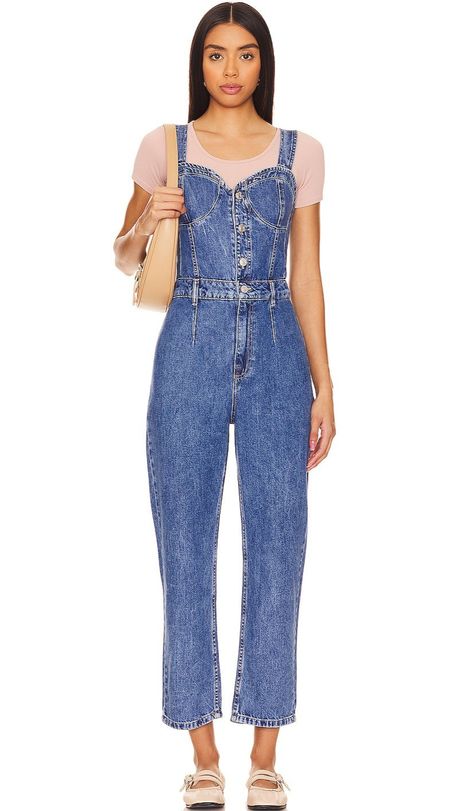 Summer outfit ideas! Summer outfits, denim overalls, denim jumpsuit, revolve outfit, Free people / spring outfit / inspo / casual / cute / romper / jumpsuit /summer outfit 

#LTKFestival #LTKSeasonal #LTKstyletip