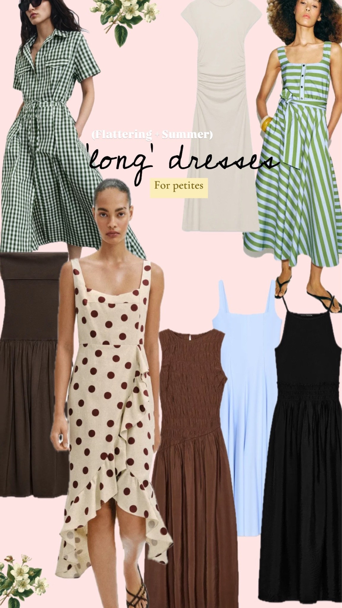 Summer long dresses for petites (they’re midi but these make the best long dresses for someone under 5’1”) 

I wear a small in Zara dresses.

#LTKSeasonal #LTKPetite #LTKTravel