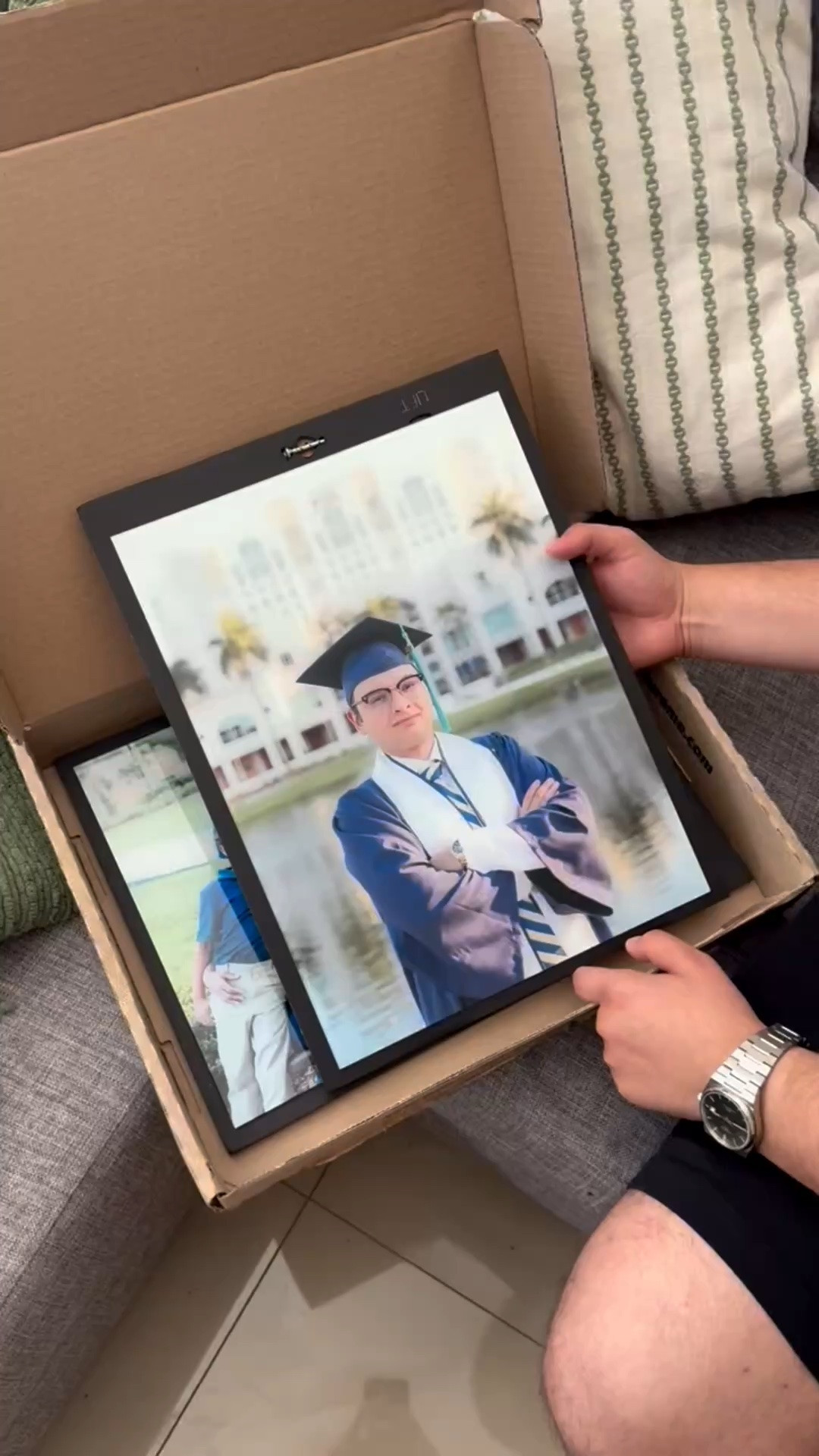 ✨ DEAL REVEALED: $40 Off $100+ with code 40OFF today only! ✨
@Fracture
I put together a special video of my brother’s graduation photos in these beautiful glass prints and I’m honestly obsessed with how they turned out 🤍🎓✨

These moments deserve to be displayed, not just stored on your phone.

#LTKmomlife #LTKHome #LTKSaleAlert