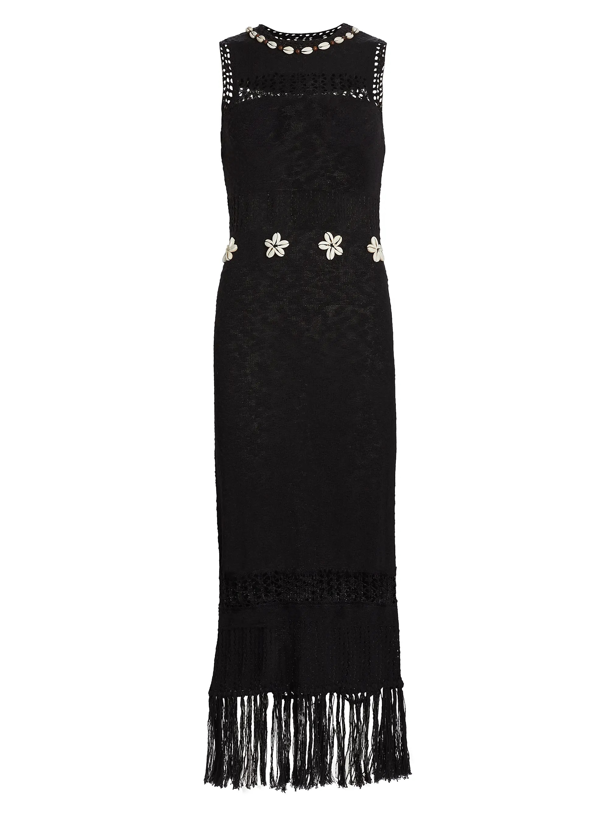 Kiana Stretch-Cotton Knit Midi-Dress | Saks Fifth Avenue