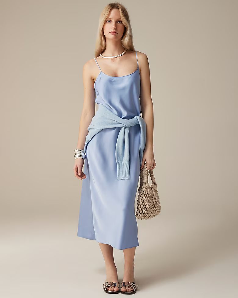 Gwyneth slip dress in luster charmeuse | J.Crew US