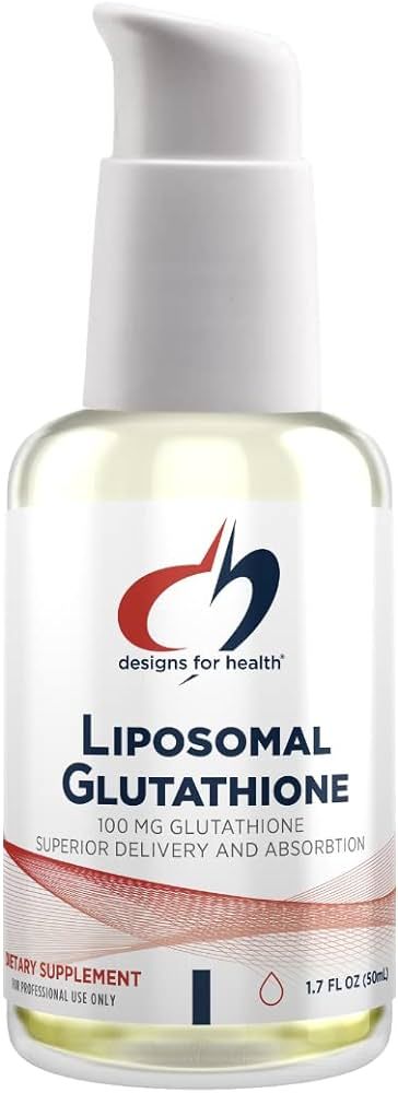 designs for health Liposomal Glutathione - Liquid Glutathione Supplement, 100mg with Enhanced Abs... | Amazon (US)