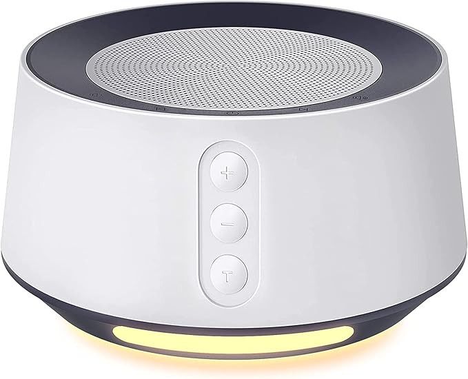 Fitniv White Noise Machine with Adjustable Baby Night Light for Sleeping, 14 High Fidelity Sleep ... | Amazon (US)