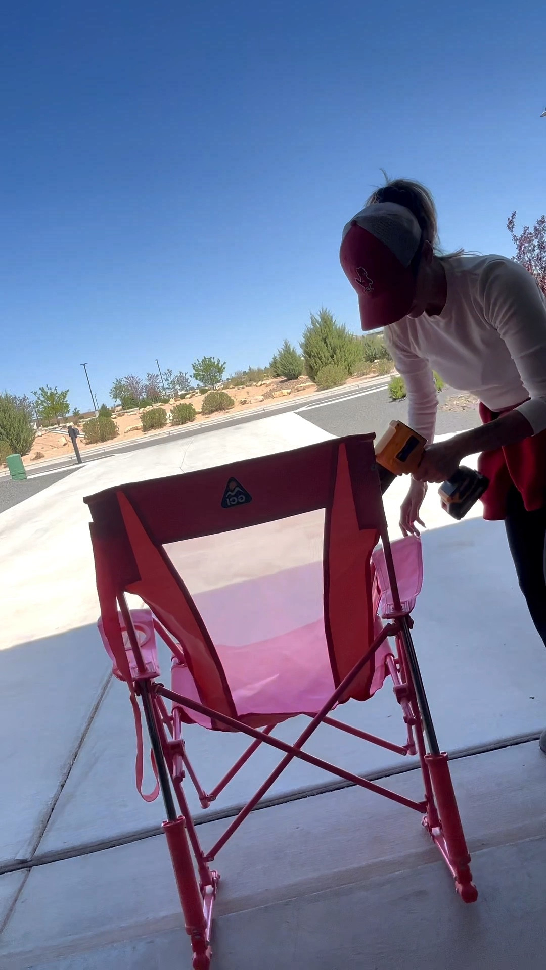Cleaning my chair 🥰 Dirt gets everywhere at the baseball fields and, in turn, makes it squeaky and hard to close 🥴🫠 A little maintenance goes a long way and helps to keep it in great condition 🥰

#LTKHome #LTKmomlife #LTKTravel