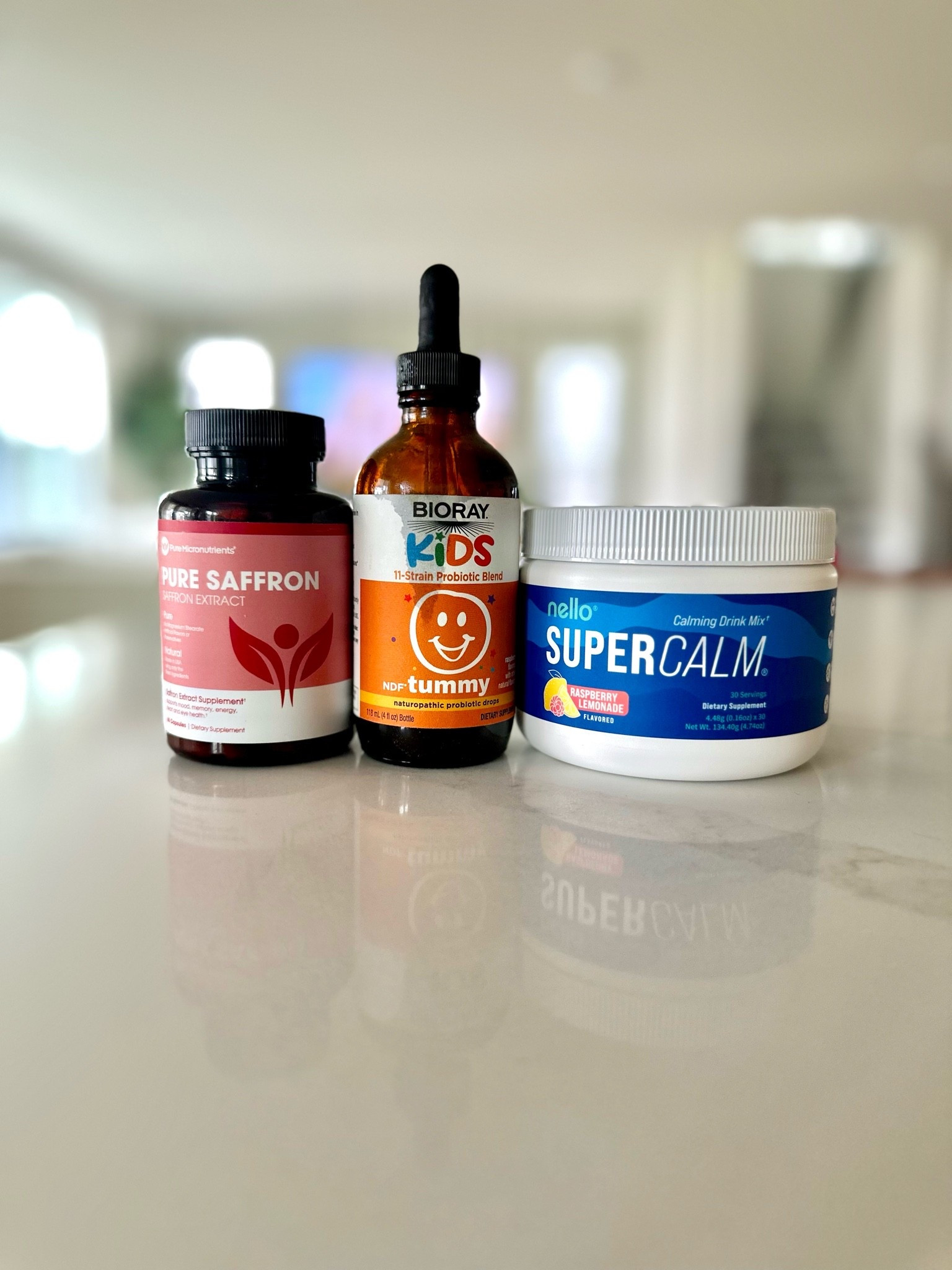 Morning supplement routine for my son 🤍 sharing what’s been working for us lately

We keep it simple but intentional—this combo has been really helpful for supporting focus, mood, and overall gut health. The saffron has been amazing for helping with hyperactivity and emotional regulation, and I’ve noticed such a difference in how he processes his thoughts and communicates.

We always include a probiotic (I rotate every few months so his body doesn’t get too used to one), and right now we’re using this one from BioRay Kids which I love.

Super Calm is our go-to to help him stay balanced and relaxed throughout the school day.

To make it easy, I crush or open anything that needs it, mix everything together in a small container with a little water, and he takes it quickly in one go. It keeps things simple and stress-free for both of us.

Just sharing what’s been working for us 💛 I’m not a doctor, so always check with your child’s provider before trying anything new

#autismmom #adhdmom #supportroutine #guthealthkids #momlifehacks #specialneedsmom

#LTKKids #LTKselfcare