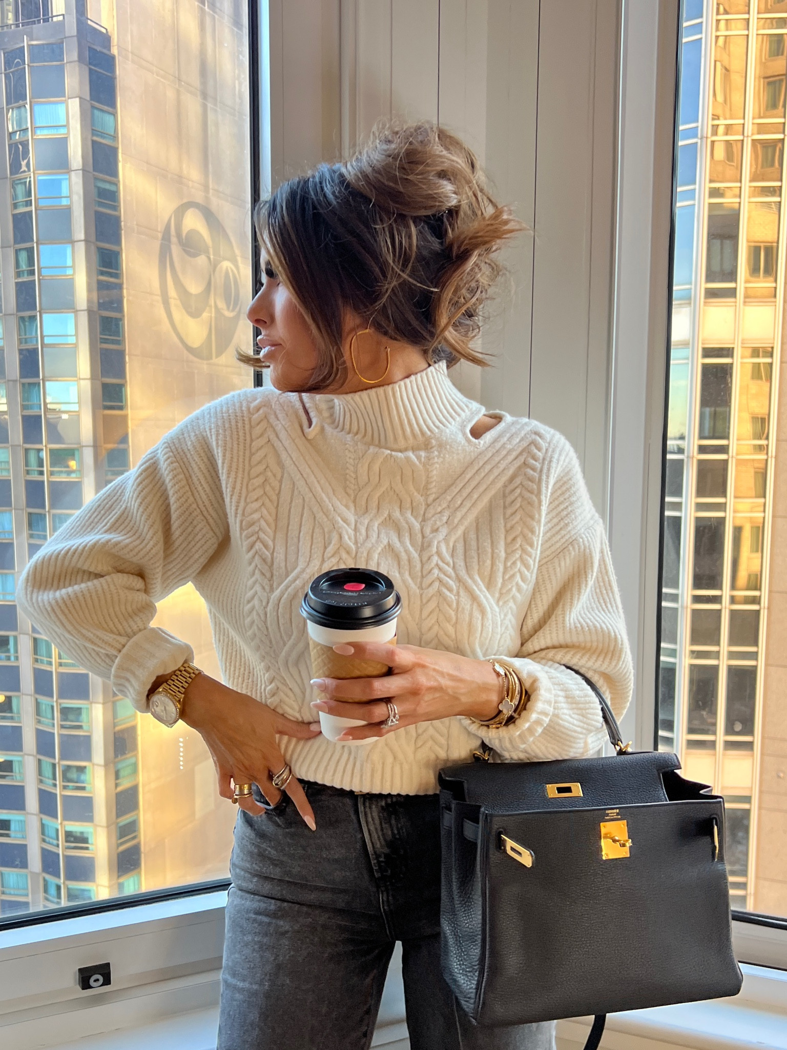 50% off my outfit! Sweater, Black Friday, Cyber Monday, Express, Fall Fashion, Jeans, New York Outfit, Emily Ann Gemma @express #expresspartner 

#LTKSeasonal #LTKstyletip #LTKCyberweek