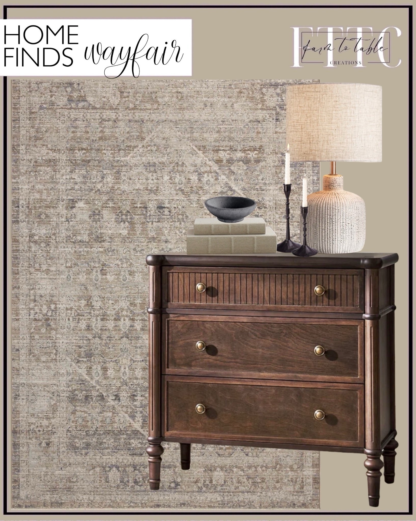 Wayfair Home Finds That Elevate Your Space

Follow @farmtotablecreations on Instagram for more 🤍

This is one of those pieces that instantly makes a room feel more grounded and pulled together. I love the richness of the wood tone paired with soft, neutral textures—it gives that high-end, collected look without feeling overdone. Styled with simple accents like books, a ceramic lamp, and candlesticks, it’s the perfect balance of practical storage and beautiful design. These are the kinds of finds that work in so many spaces and never go out of style.

#wayfair #dresser #bedroomfurniture #homedecor #furniture #wooddresser #bedroomdesign #neutraldecor #storageideas #bedroominspo



#LTKSaleAlert #LTKHome