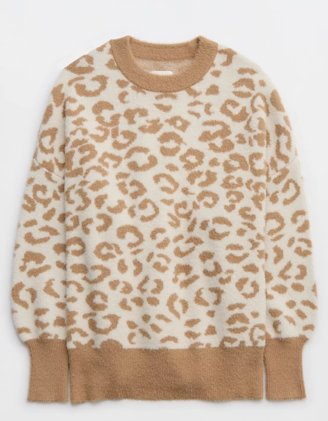 Aerie Leopard Buttercream Sweater | Aerie