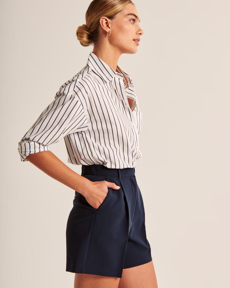 Ultra High Rise Tailored Short | Abercrombie & Fitch (US)