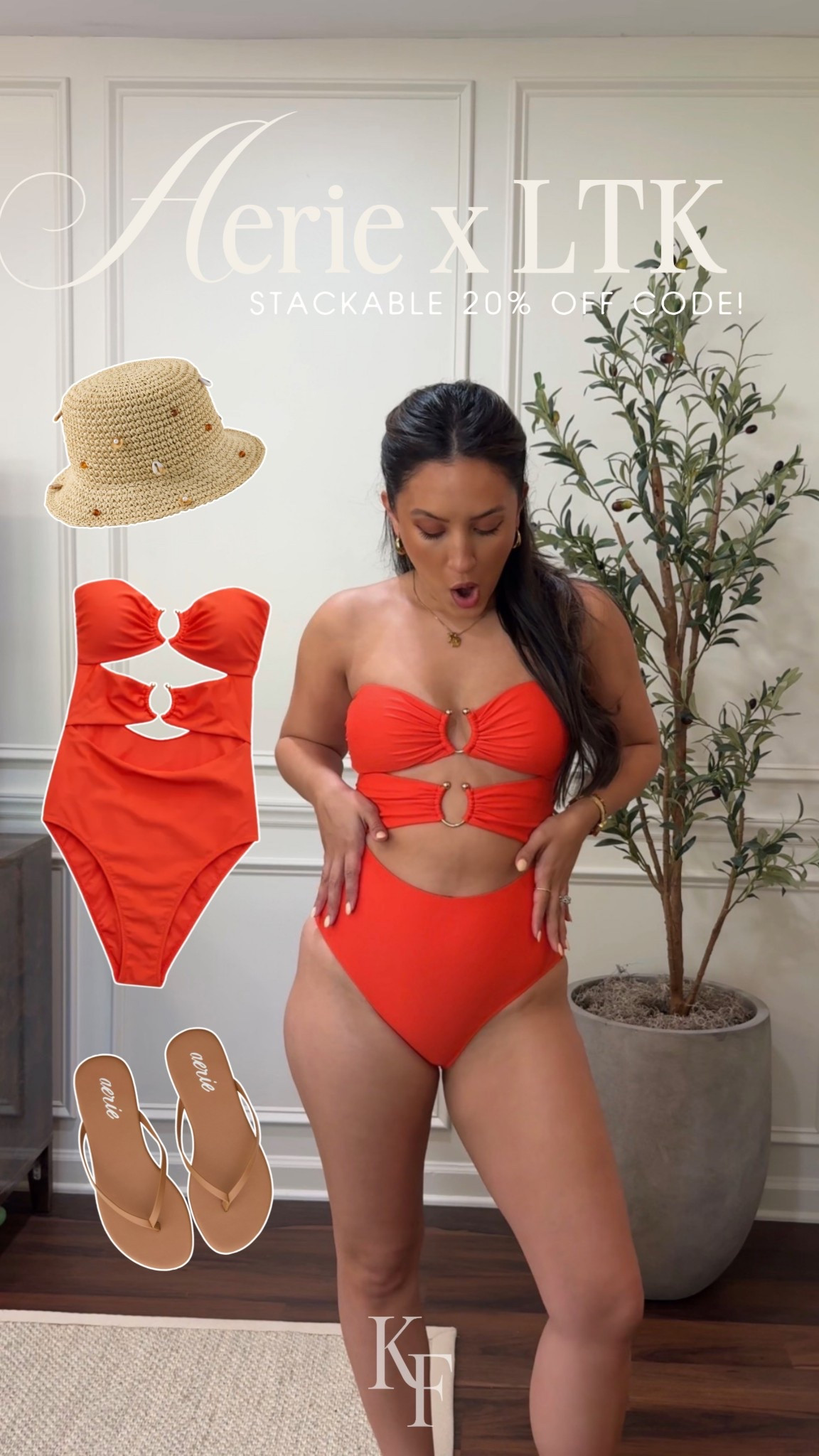 A one piece that’s full coverage and still sexy!? Say less. Use my code for a 20% stackable discount when you shop in app during the LTKx@Aerie sale (48 hours only)

Swimsuits, swim season, summer selects, one piece, bikinis, accessories, sale, aerie 

#LTKSwim #LTKSaleAlert #LTKxAerie
