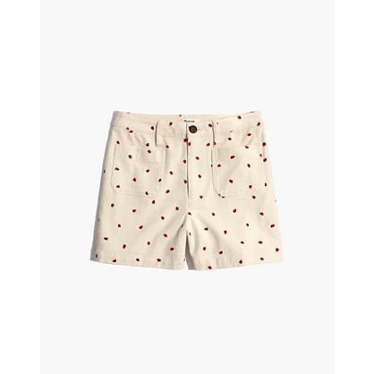 Monroe Shorts in Fresh Strawberries | Madewell