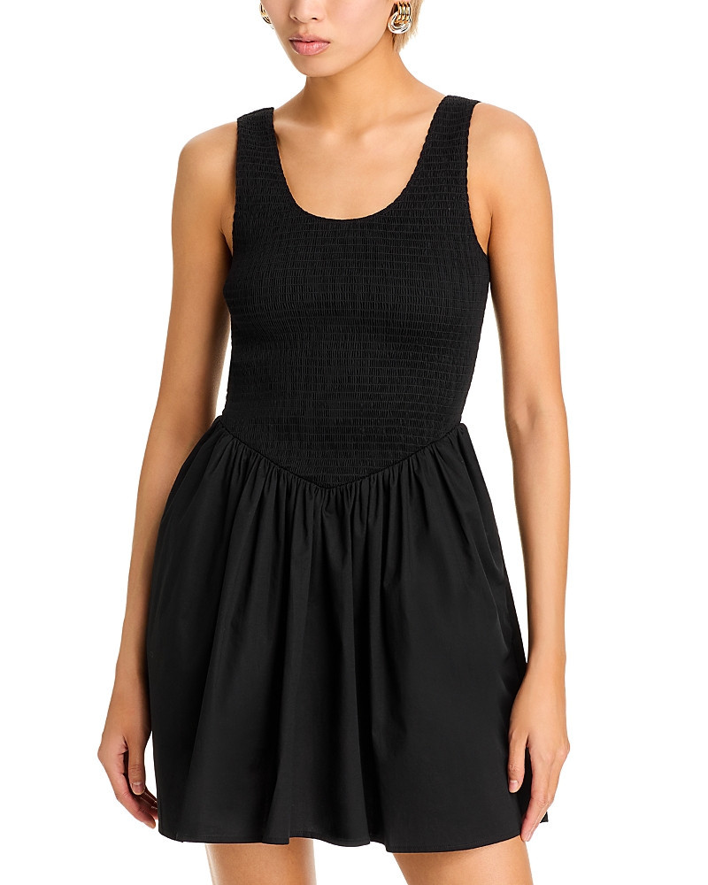 Wayf Dana Smocked Mini Dress | Bloomingdale's (US)