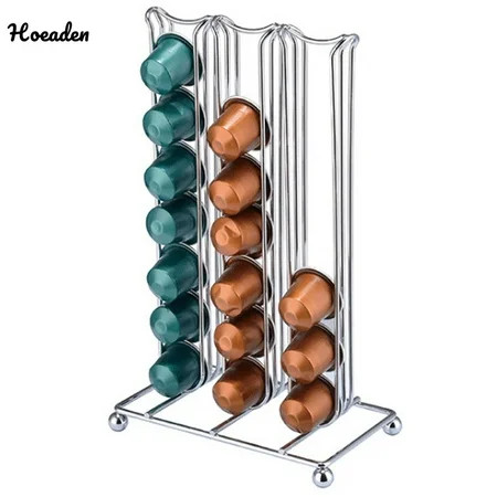 Practical Coffee Capsule Holder Tower Stand 42 Nespresso Capsule Storage Soporte Capsulas Nespresso  | Walmart (US)