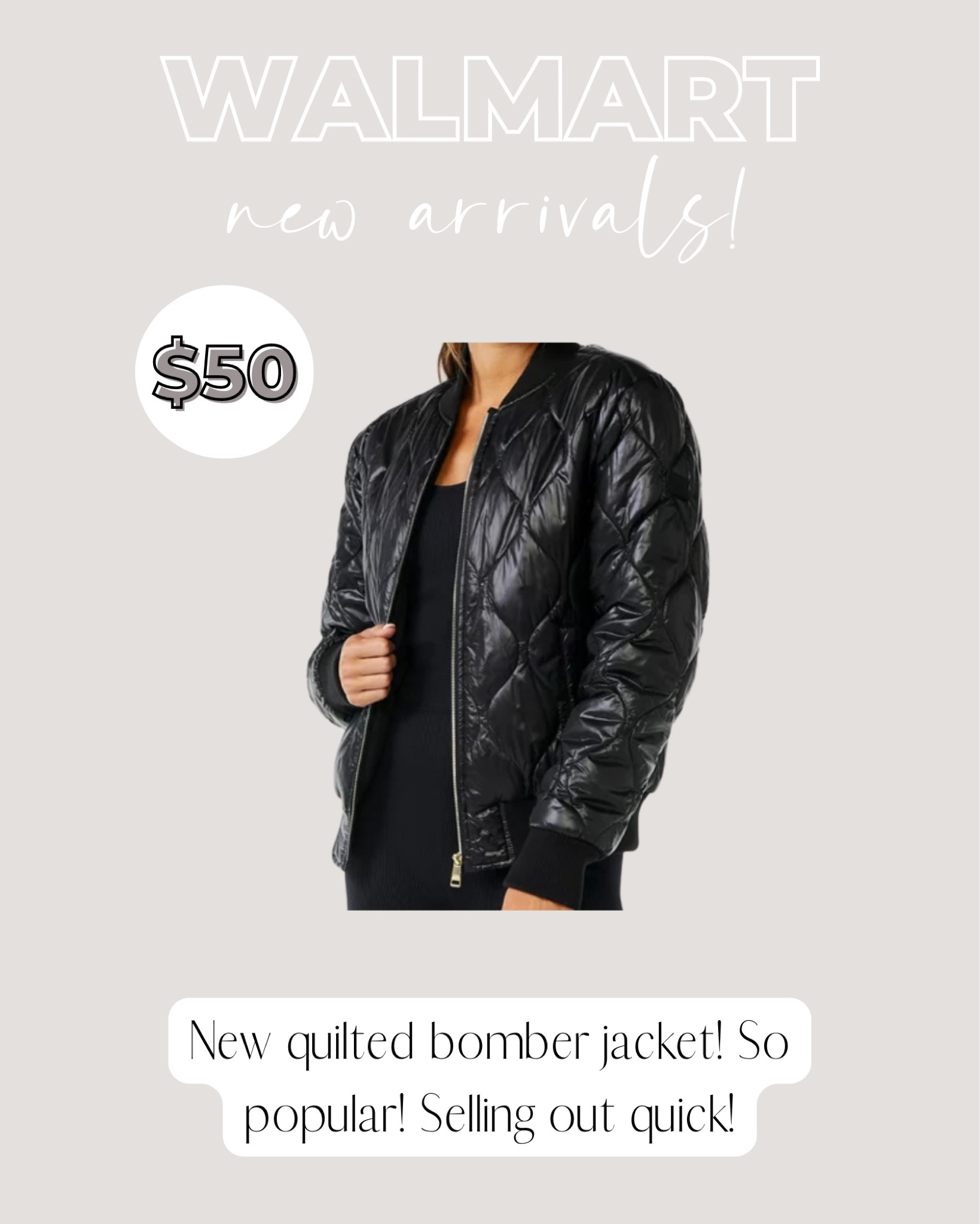 New quilted bomber jacket! 

#fallfashion

#LTKstyletip #LTKunder50 #LTKsalealert