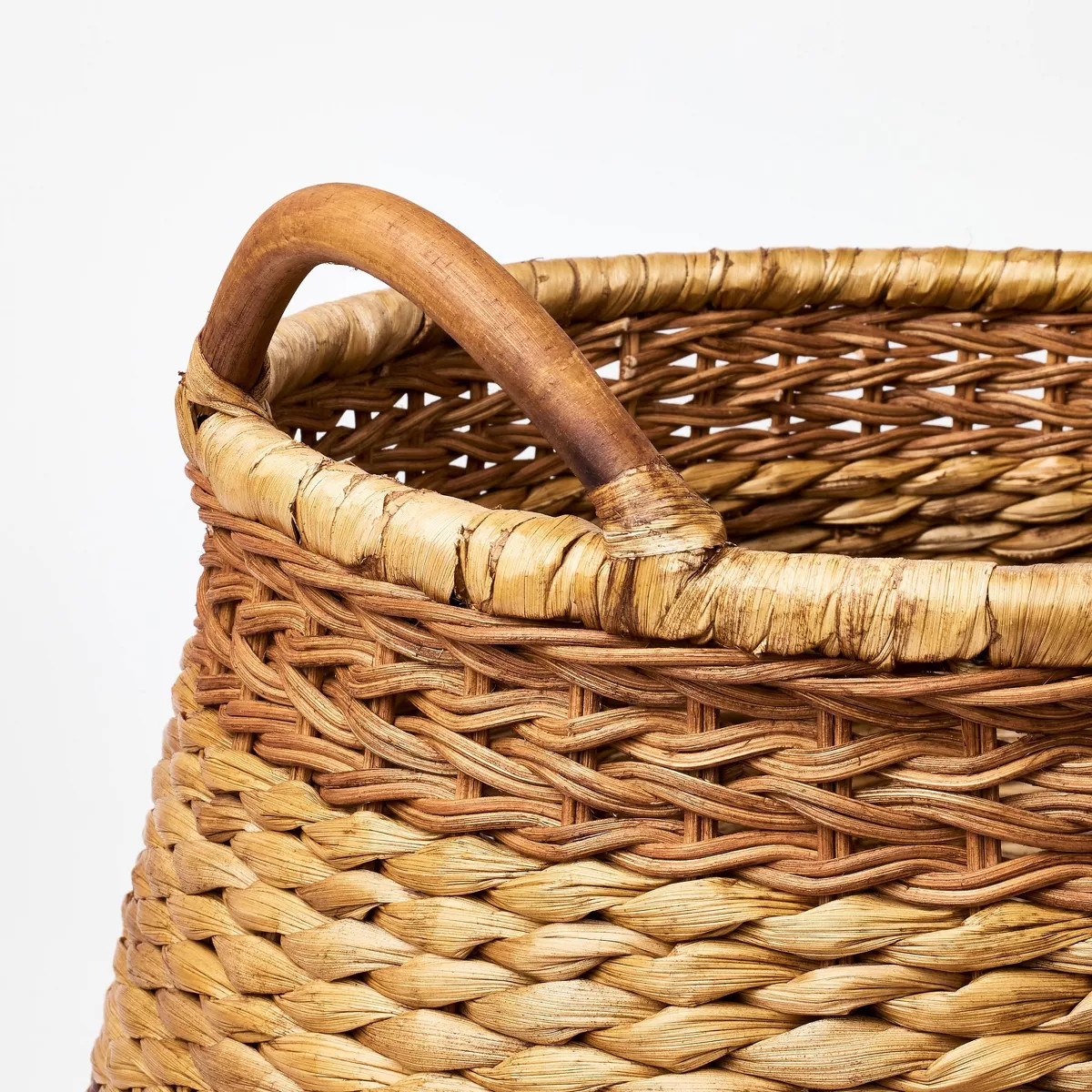 Small Woven Basket with Handles - Threshold™ designed with Studio McGee | Target