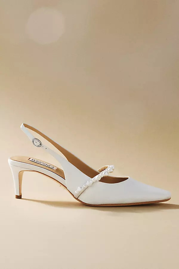 Badgley Mischka Gretel Mary Jane Slingback Heels | Anthropologie (US)