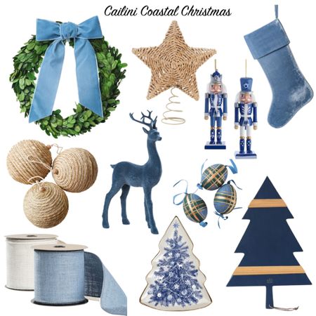 For the blue and white Christmas lovers!  Would love to add some of the blue to my collection one day 

#LTKhome #LTKHoliday #LTKGiftGuide