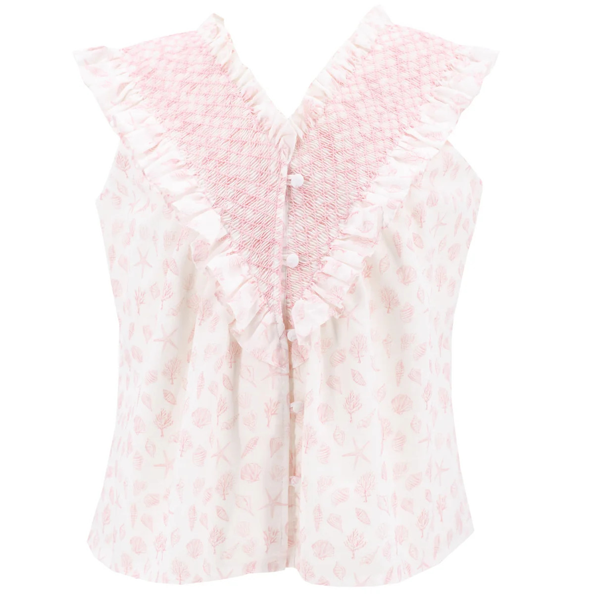 Women's Sardinia Shirt - Pink | Dondolo