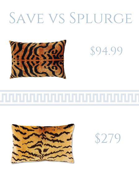 Calling all Scalamandre Le Tigre lovers who can’t afford it 🤣🤣🤣 This one is for you!  Can you believe the save version is from WALMART?!  They use a high quality silk velvet and it looks amazing. 






Throw pillow, grand millennial, traditional, glam, Williams Sonoma 

#LTKhome #LTKFind