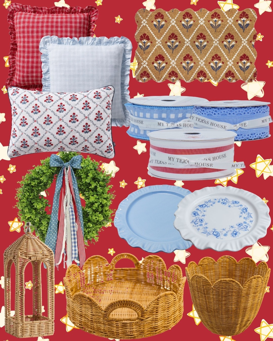🇨🇱 Bring Texas pride home! Walmart’s Texas Collection offers patriotic home decor that’s perfect for summer gatherings, BBQs, and festive vibes. From table accents to wall décor, add a touch of star-spangled charm to your space! 🌟
#WalmartHome #TexasCollection #PatrioticHomeDecor #SummerDecor #4thOfJulyDecor #WalmartFinds #HomeStyle #AffordableDecor


#LTKHome #LTKSeasonal #LTKSaleAlert