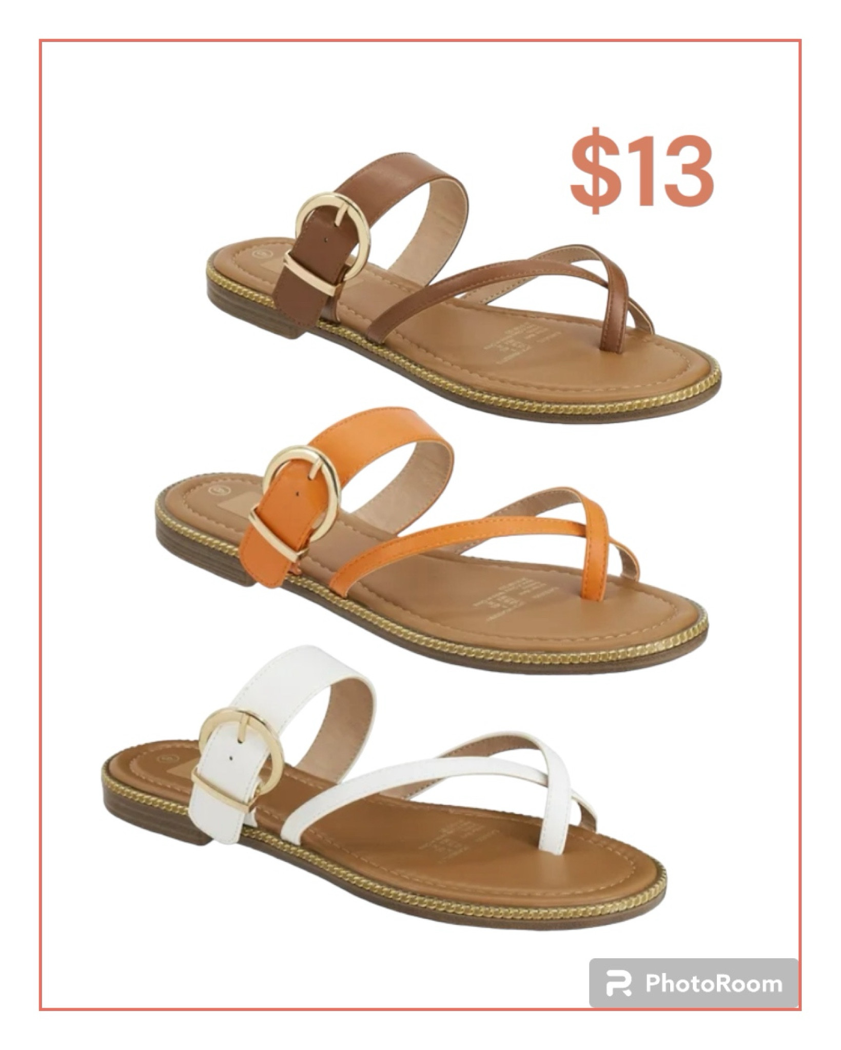 Walmart cute slip on sandals for summer. A great price too!!

#sandals
#walmartfashion

#LTKshoecrush
