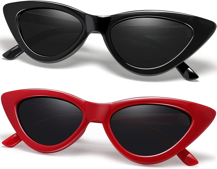 Joopin Cat Eye Sunglasses Women Polarized Retro Vintage Pointy Narrow Cateye Ladies Sunglasses wi... | Amazon (CA)