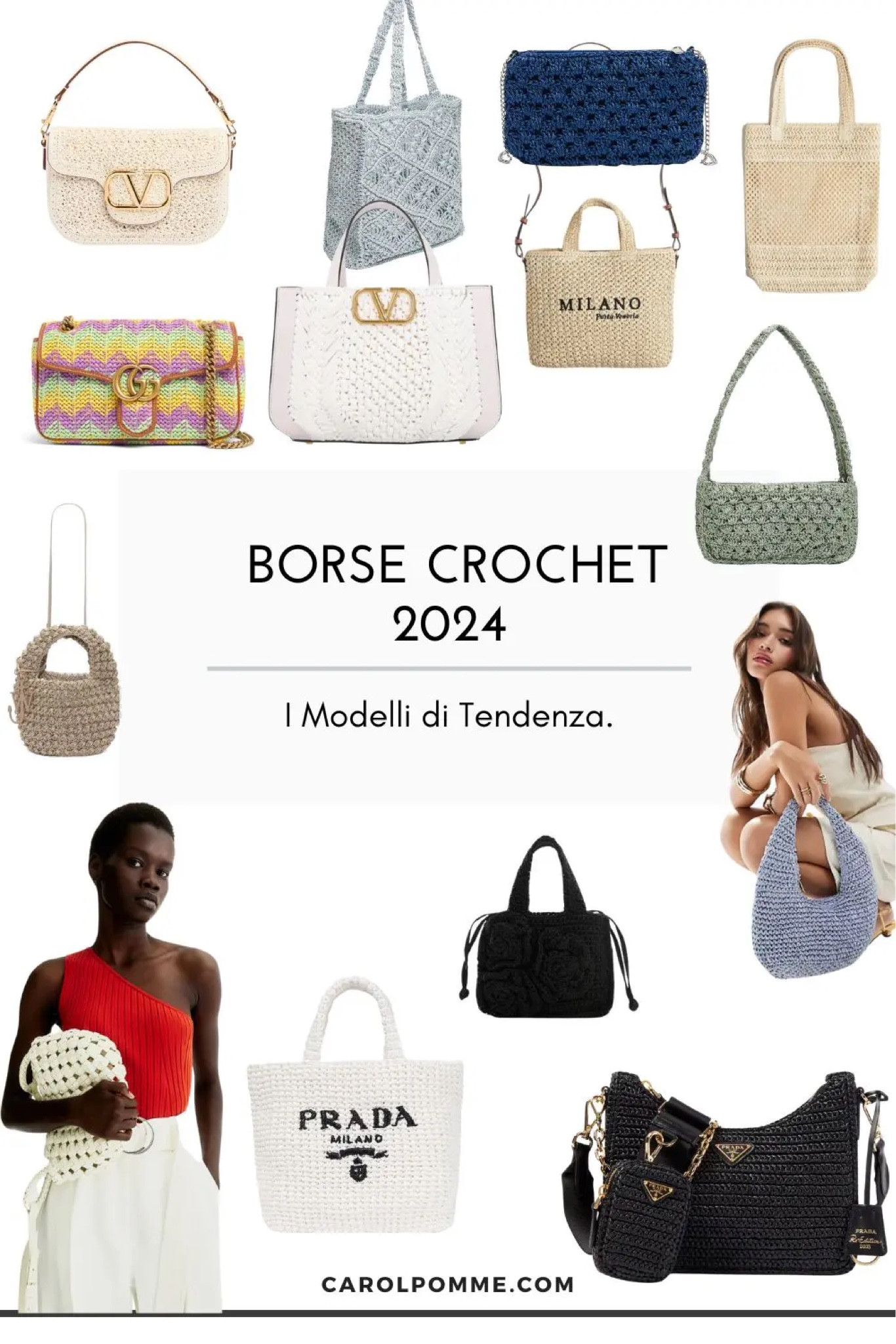 Borse crochet 2024: selezione dei modelli di tendenza! 

#LTKitbag #LTKfindsunder100 #LTKeurope