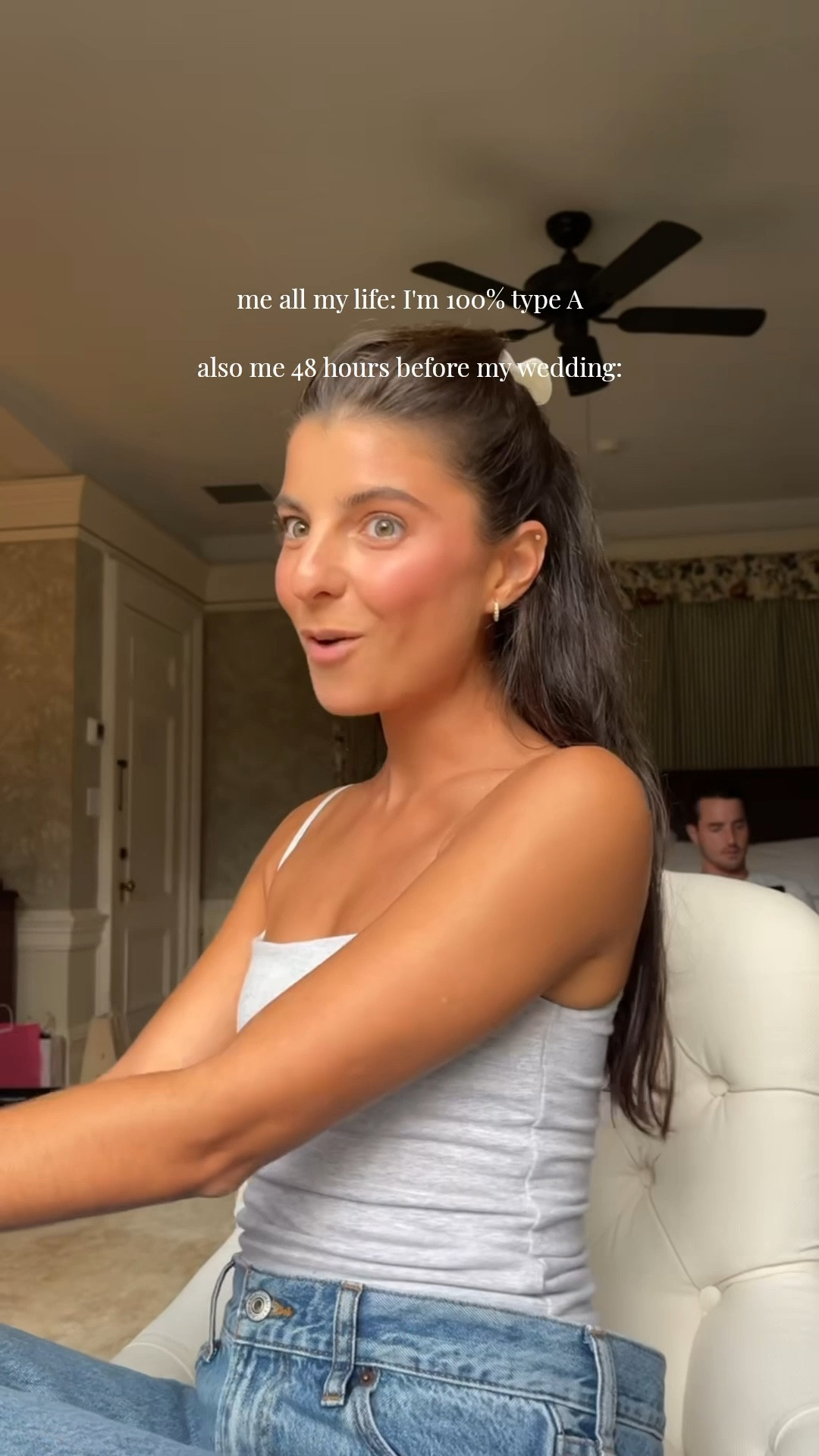 [9/18/25] wedding makeup process + products used below!

1. Facial radiance pads
2. Tatcha water cream
3. Tatcha primer
4. Tatcha lip mask
5. Eyebrows
6. Charlotte tilbury setting spray
7. For rehearsal: charlotte tilbury flawless filter 
8. Wedding day: Nars foundation 1 pump 
9. Concealer- glossier under eyes/ problem areas with rare beauty brush
10. Cream bronzer/ contour fenty with dibs brush 
11. Cream blush: tower 28 with versed brush
12. Mario loose powder with dibs dual sided brush- fluffy side 
13. Then use smaller DIBS brush with loose powder for under eyes, around the nose, and t-zone
14. Fenty invisimatte pressed powder with black triangle puff: under eyes
15. Powder bronzer: too faced with dibs brush with the more condensed side or hourglass palate 
16. Powder blush: hourglass small one dibs brush condensed side 
17. Charlotte tilbury setting spray
18. Highlighter with hourglass palate or Laura mercier on upper cheeks/ eyelids and collarbone 
19. Eye shadow: hourglass and dibs palate
20. Lip liner: Lancôme, glossier lip stick, dibs gloss
21. One/Size setting spray


#LTKBeauty #LTKWedding #LTKSeasonal