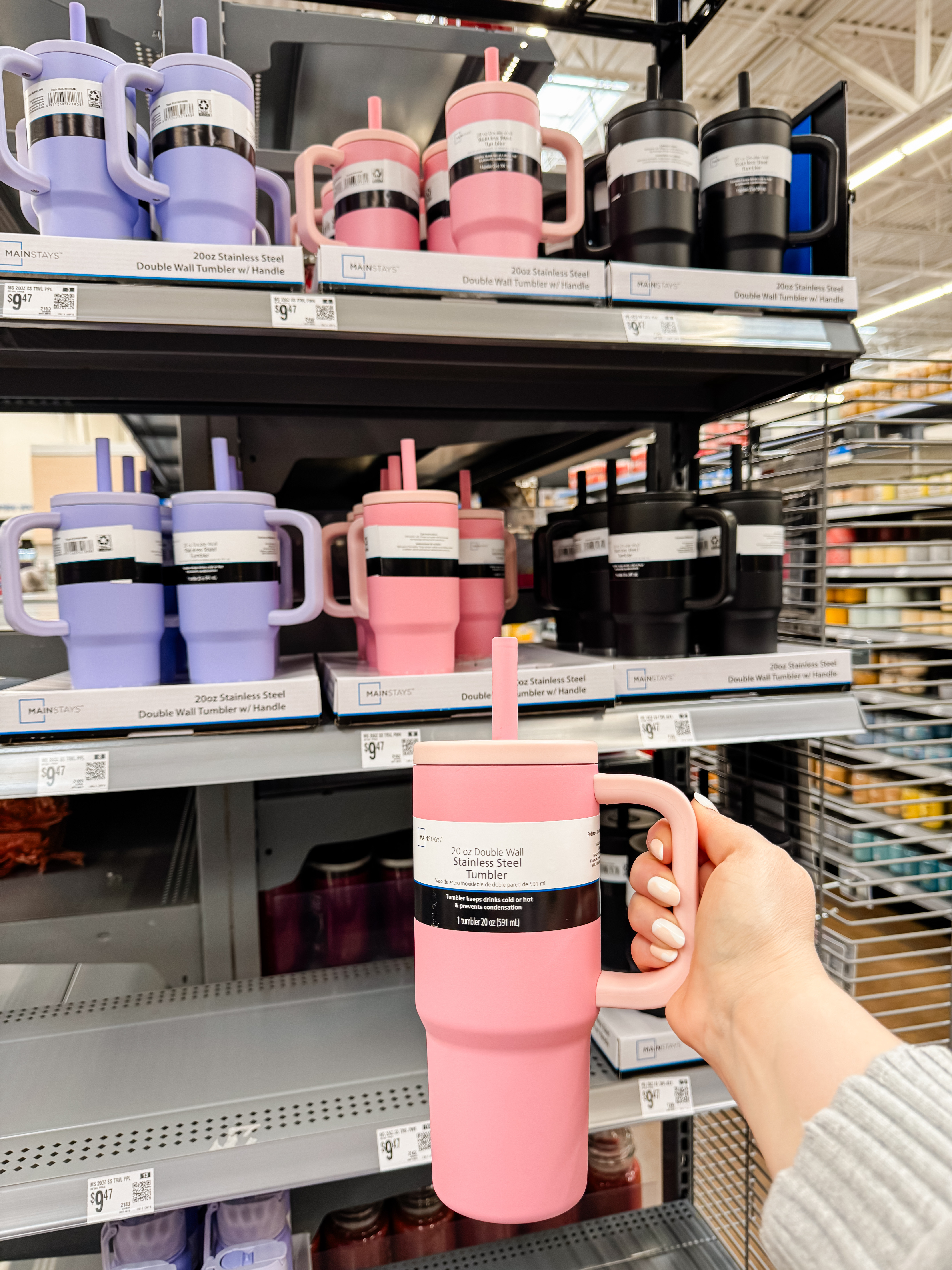 20oz stainless steel tumbler less than $10!! Perfect size for the kids (Easter basket!!!) or moms iced coffee 🧋🫡 

 

#LTKHome #LTKFamily #LTKKids