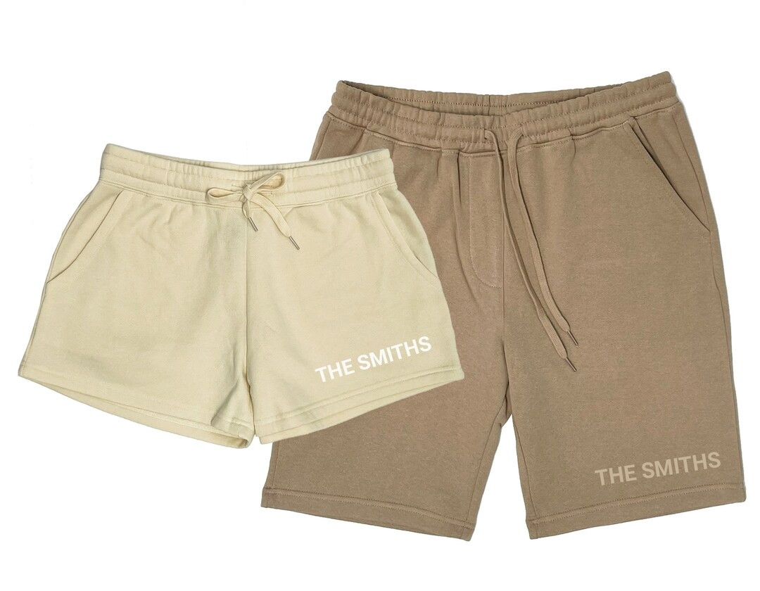 Custom Couple Matching Shorts With Last Name. Embossed PUFF Print. Personalized Husband Wife Outf... | Etsy (US)
