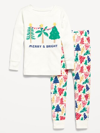 Printed Snug-Fit Pajama Set for Toddler &amp;amp; Baby | Old Navy (US)