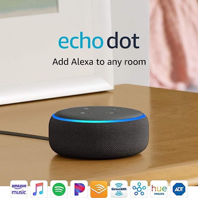 Echo Dot (3rd Gen) - Smart speaker with Alexa - Charcoal | Amazon (US)