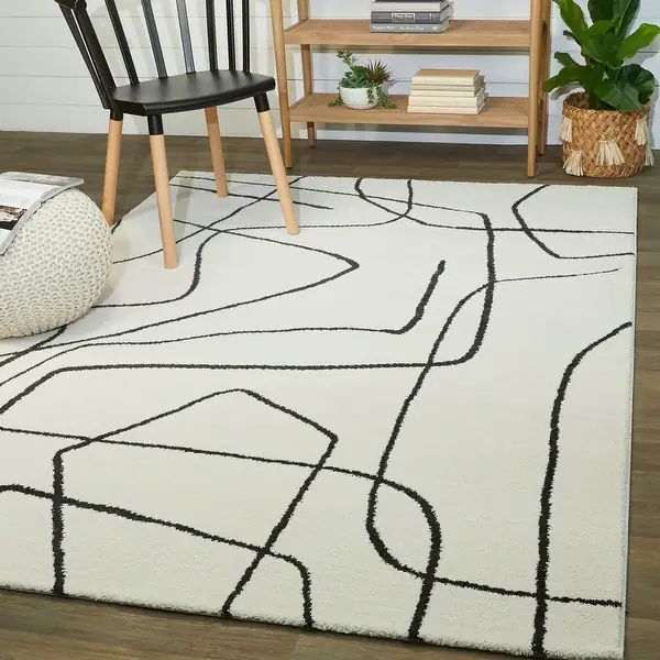 Descartes Abstract Modern Area Rug - On Sale - Overstock - 33045786 | Bed Bath & Beyond