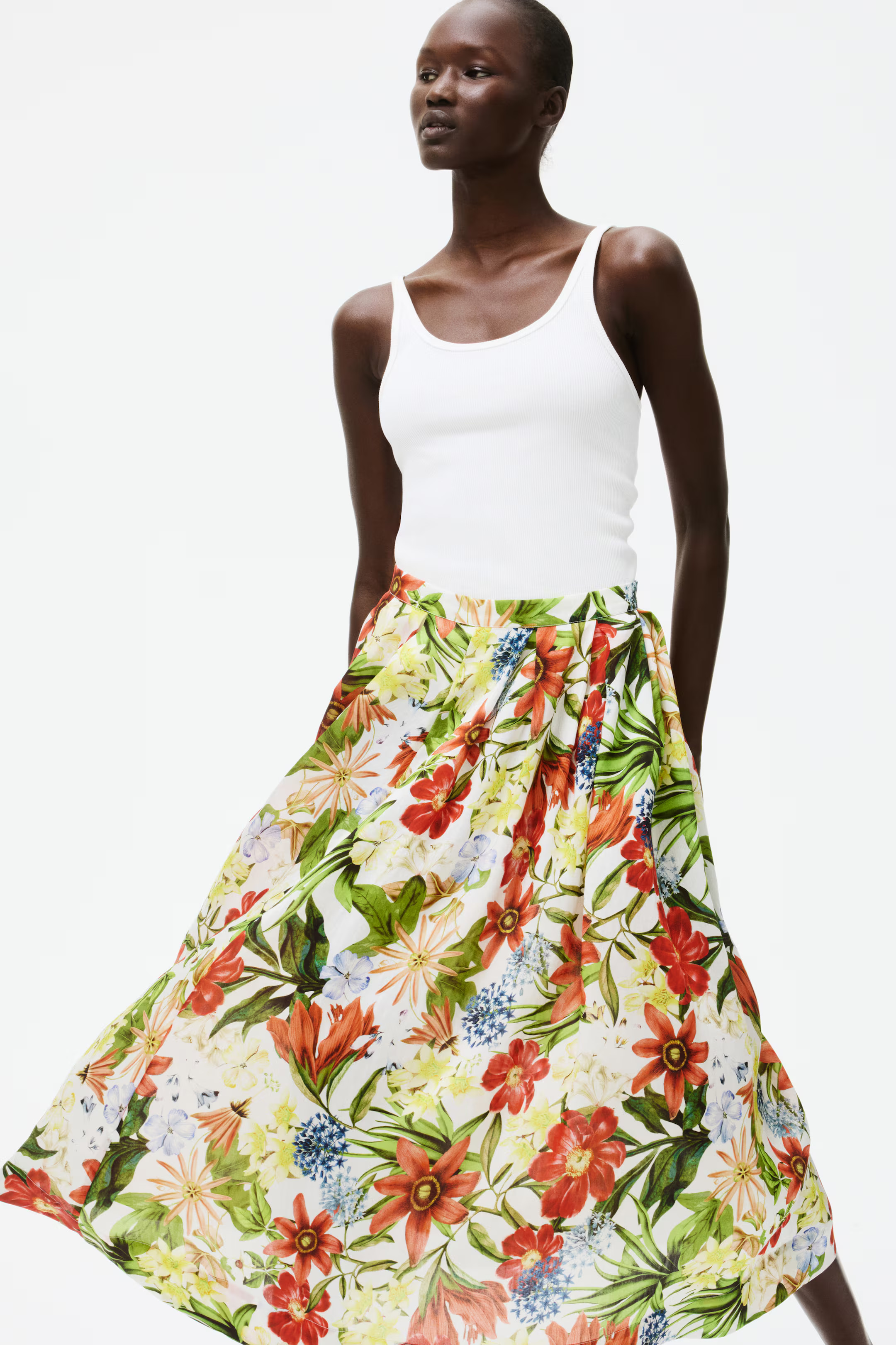 Gonna a pieghe | H&M (FR, IT, ES, PT, BE)