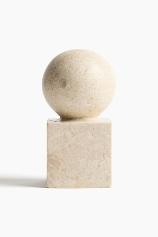 H & M - Marble Bookend - Beige | H&M (US + CA)
