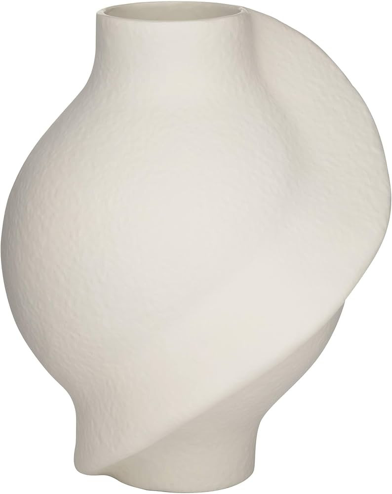 Lalonde 16 1/4" High Matte Creamy Twist Decorative Vase - Studio 55D | Amazon (US)