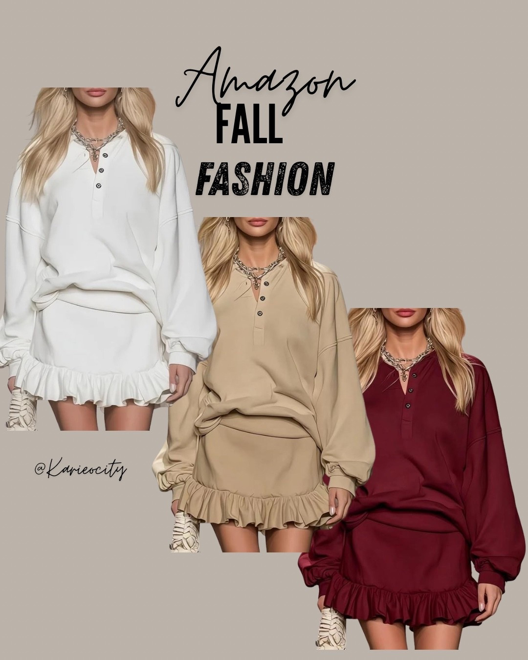 Amazon Fall Fashion 🍂

Amazon // Amazon Style // Amazon Fashion// Amazon Fall Fashion // 2 piece sets

#LTKSeasonal #LTKOver40