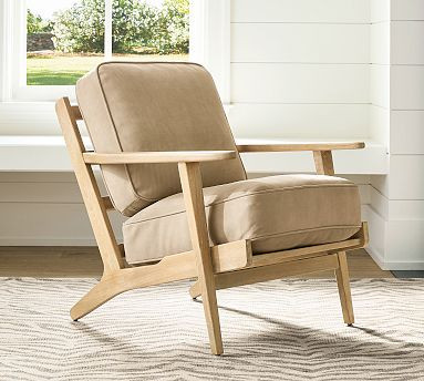 Raylan Leather Chair | Pottery Barn (US)