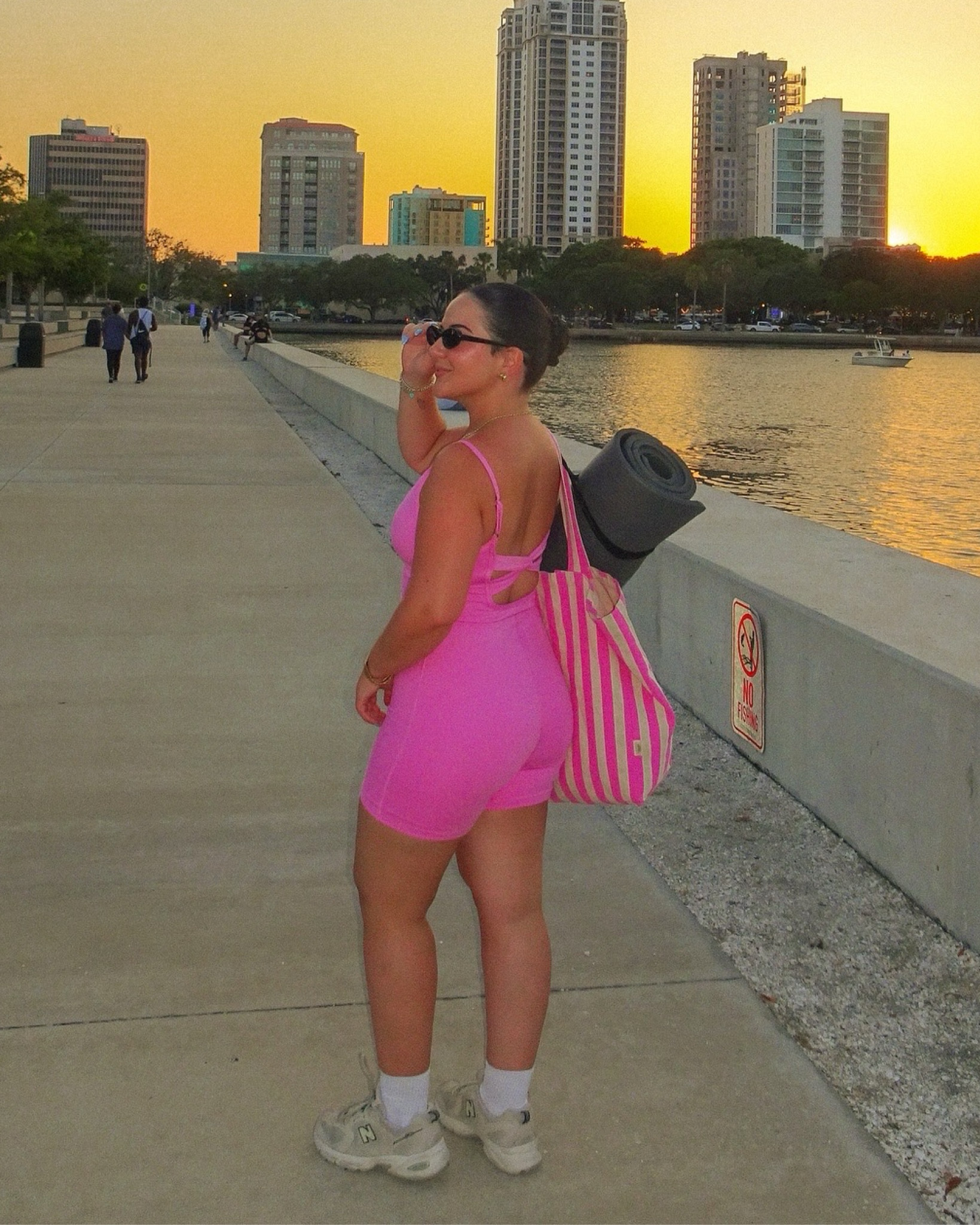 I loveee the back of this one piece 🩷👟 wearing a M! // activewear, workout set, colorful summer outfit, active one piece, gym outfit, yoga outfit

#LTKActive #LTKFitness #LTKFindsUnder50